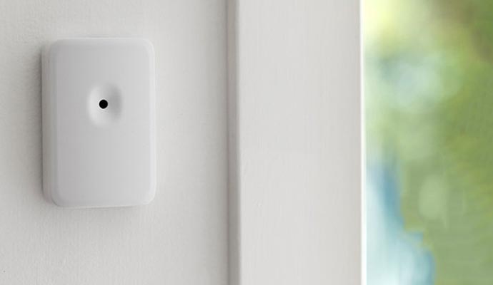 Installed glass break detector