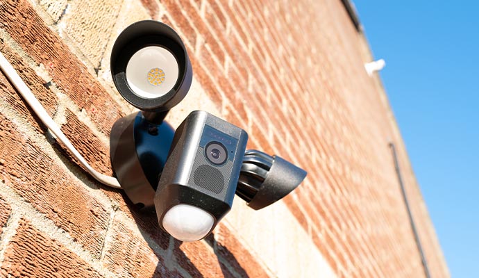 Floodlight Camera Installation